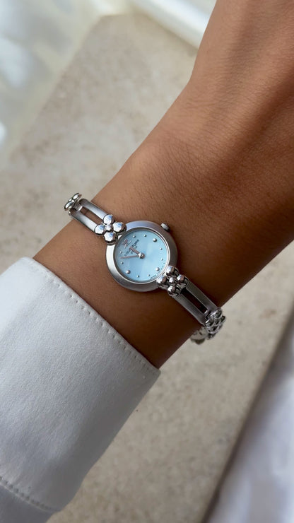 Courrèges Paris Vintage Watch 1999 - Baby blue dial