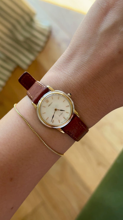 Vintage Seiko Exceline 1999 Watch -  Gold Plated