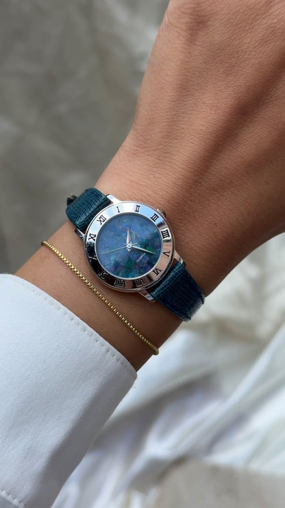 Art Deco Opal Watch 1990s