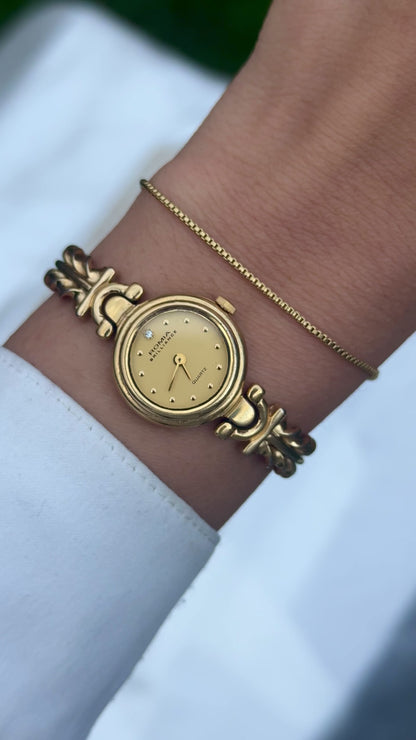 Romia Brilliance Vintage Watch 1990s - Gold Plated