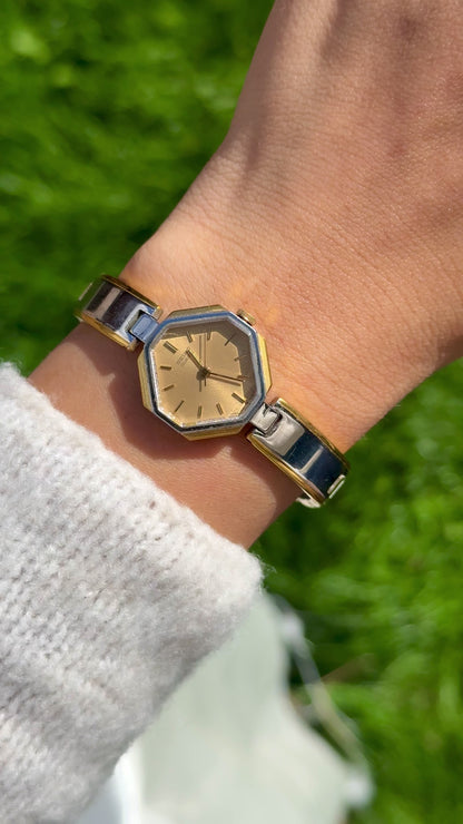 Octagonal Seiko Vintage Watch 1982