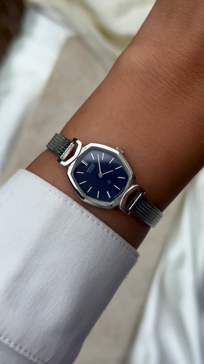 1989 Octagon Seiko Vintage Watch - Palladium Plated