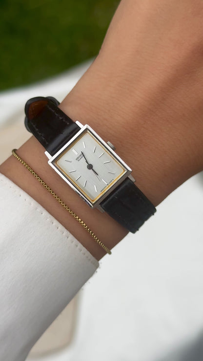 Vintage Seiko Women's Watch 1985 - genuine leather