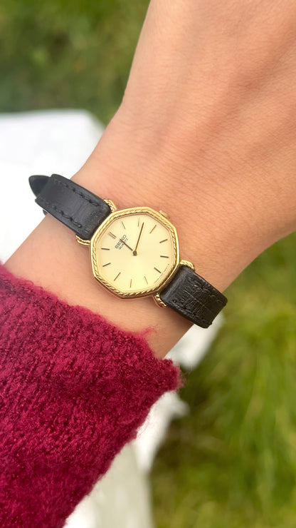 Seiko Vintage Watch 1981 - Gold Plated