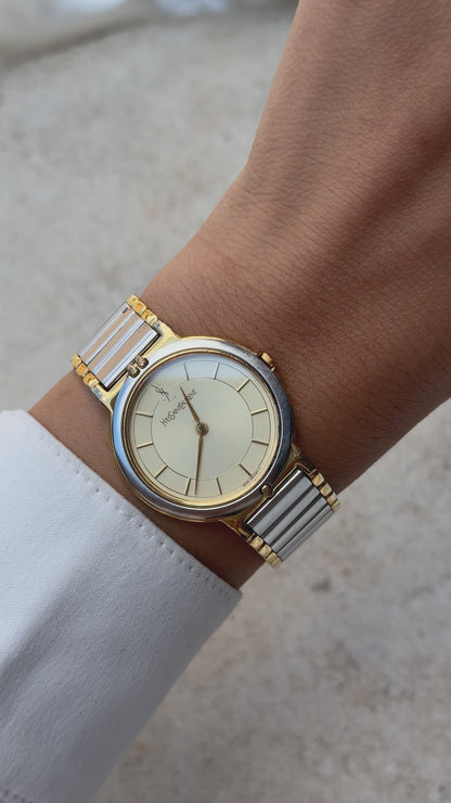 Classic Yves Saint Laurent vintage watch (YSL) 1990s