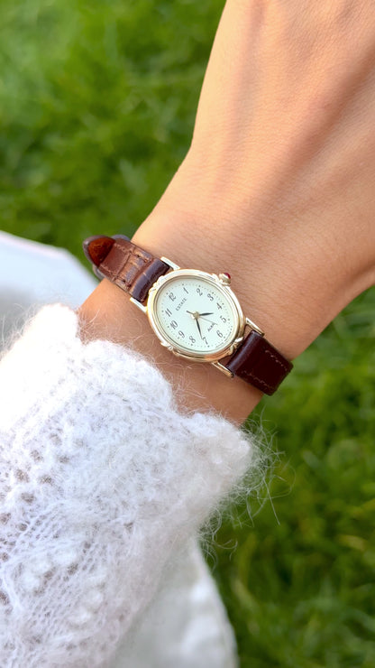 Seiko Alba 1993 Oval Dial Vintage Watch - Gold Plated