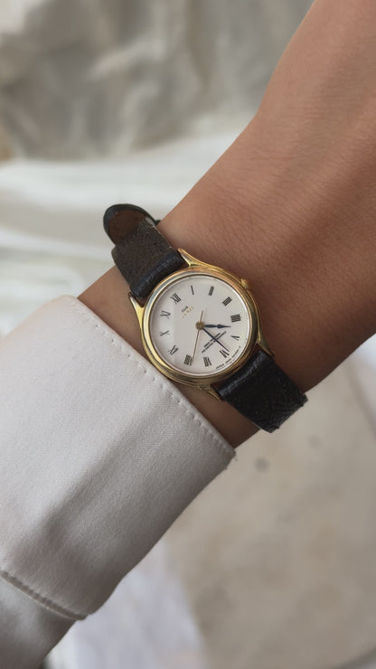 Vintage Citizen Club La Mer 1990 Watch - 30 Micron Gold Plated - Near mint