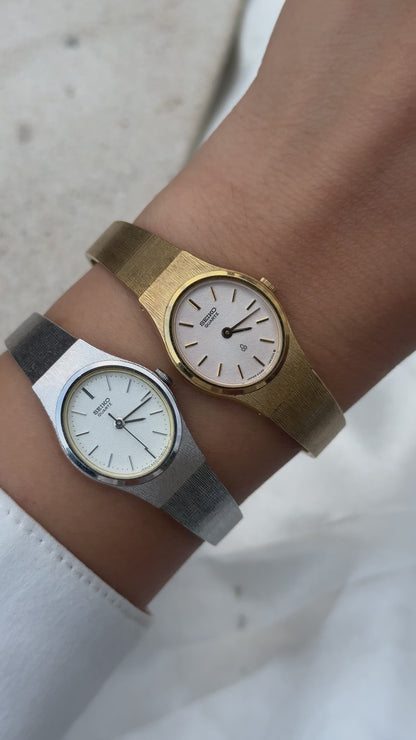 Seiko Vintage Watches Oval Dial