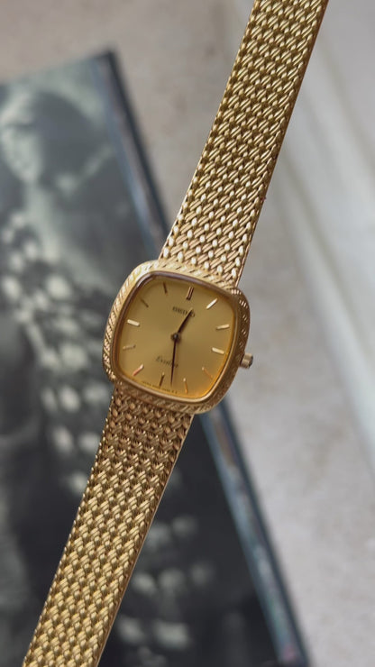 Seiko Exceline vintage watch -  18k gold plated