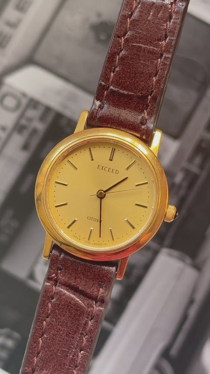 Vintage Citizen Exceed Watch - Gold Filled