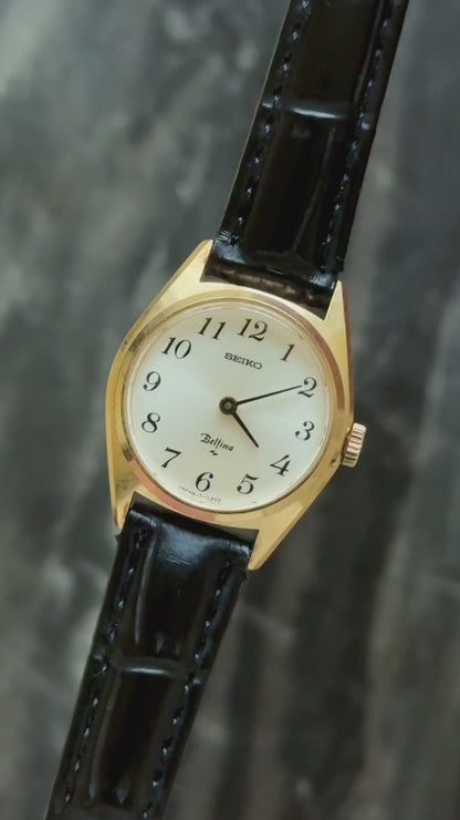 Seiko Belfina vintage watch 1970s - Manual Wind