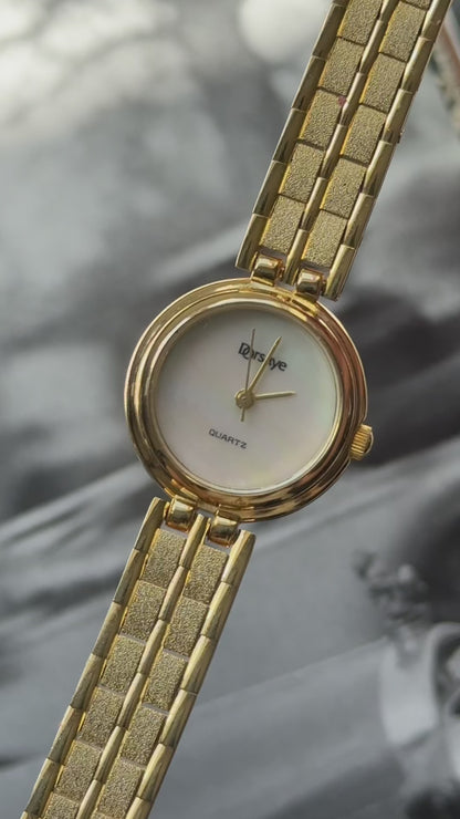 Dorsaye vintage watch - Mother of pearl dial