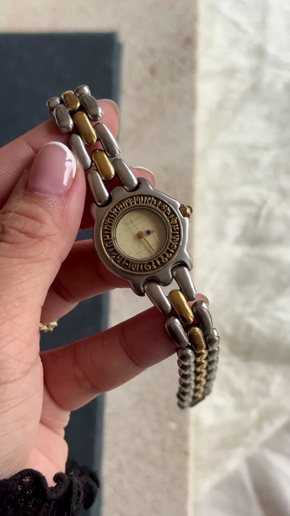 Rare 1991 Seiko Presage Vintage Watch - Gold Plated