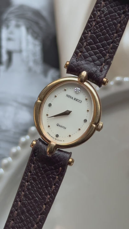 Nina Ricci vintage watch