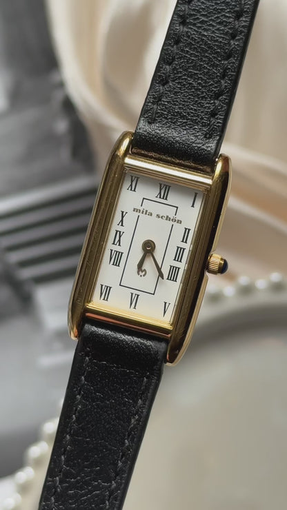 Mila Schön vintage tank watch