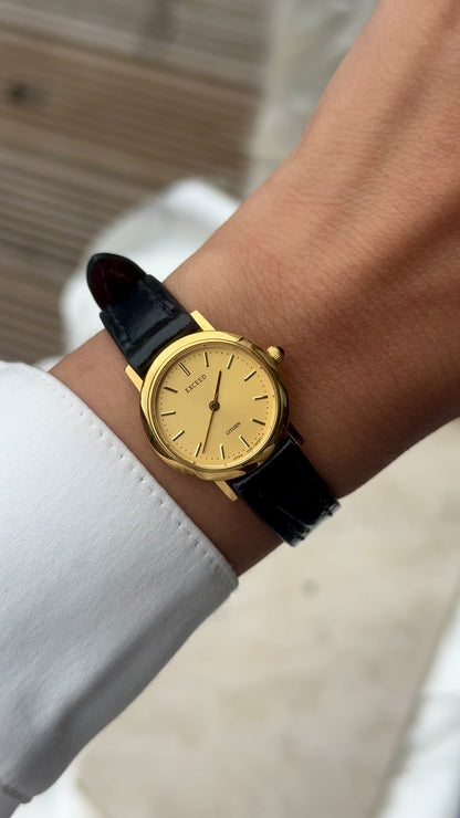 Vintage Citizen Exceed 1990s Watch - Gold Filled - Near mint