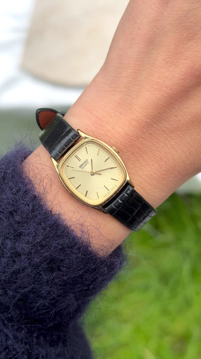 Seiko Vintage Watch 1981 - Gold Plated