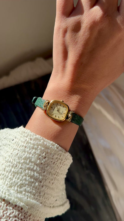 Orient Vintage Watch 1990s - Bespoke Leather