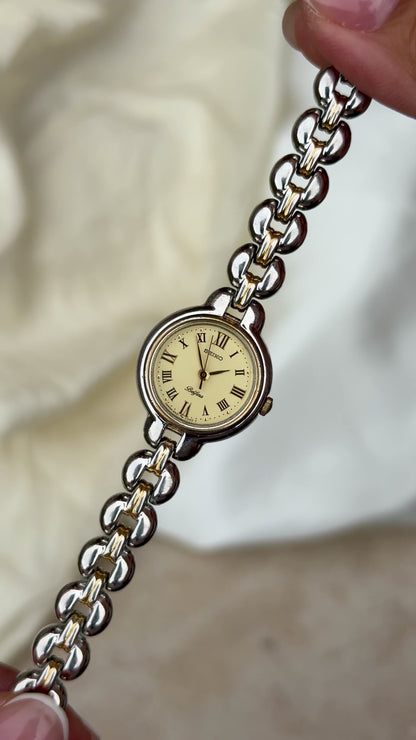 1991 Seiko Belfina vintage watch- Roman dial