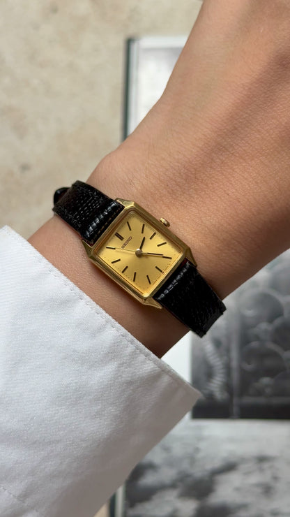 Classic Seiko Vintage Watch 1982 - Gold plated