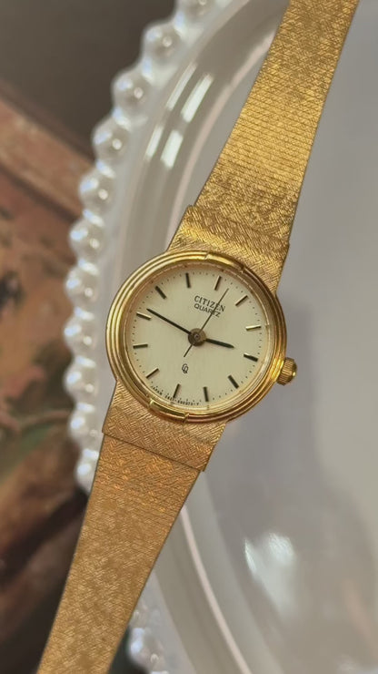 Vintage Citizen Watch 1998 - Gold Plated