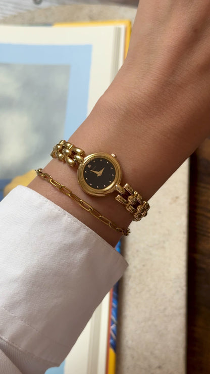 Château - Ricoh Vintage Watch 1990s, gold plated