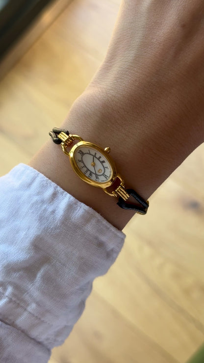 Super Rare Vintage Mila Schön  1990s - 18k Gold Plated