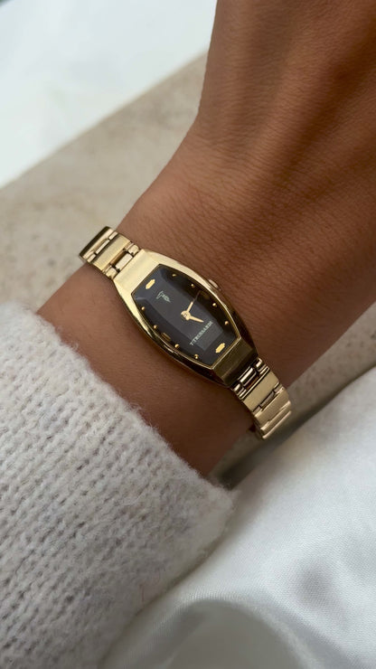 Vintage Trussardi Watch 1990s - Brơwn Dial