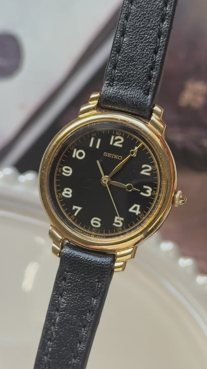 Vintage Seiko 1995 Watch - Gold Plated