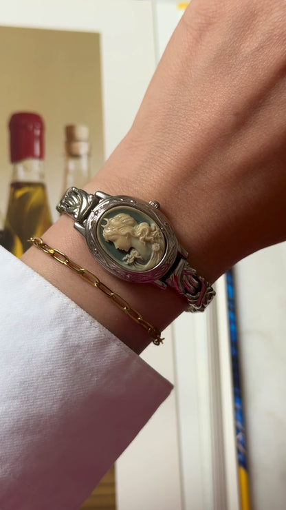 Valentino Michelle Cameo Peekaboo vintage ladies watch