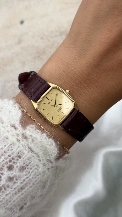 Vintage Citizen Exceed 1993 Watch - 30 Micron Gold Filled
