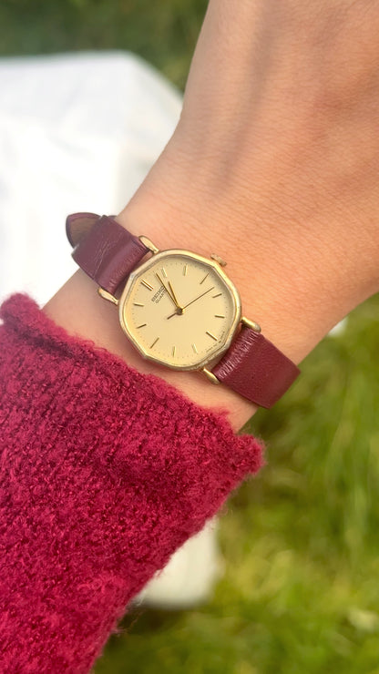 Seiko Vintage Watch 1981 - Gold Plated