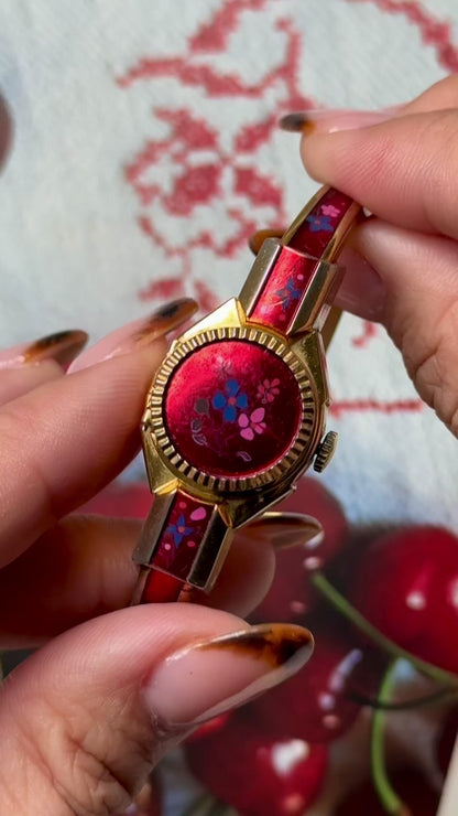 Vintage Kiddy Peekaboo Watch - Manual Wind