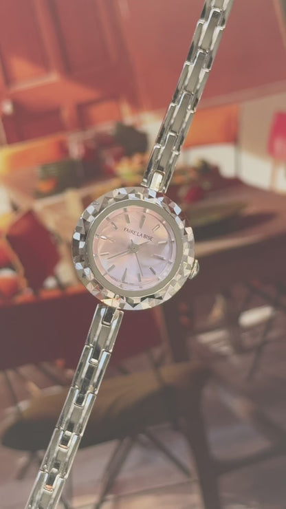 Faire La Bise vintage watch - Sterling silver