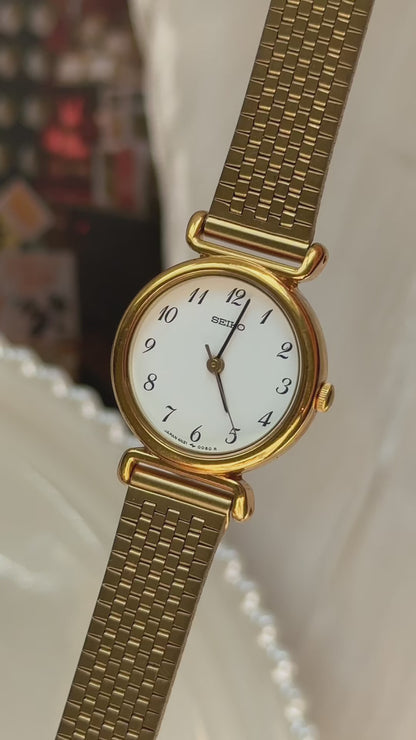 Seiko vintage watch - gold plated
