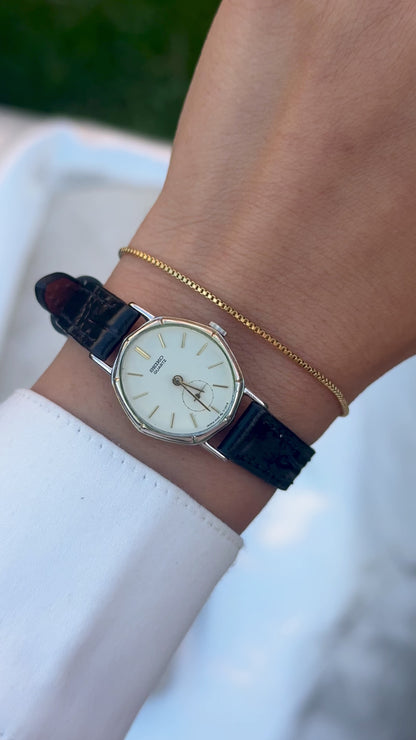 Sub Seconds Seiko Vintage Women's Watch 1981
