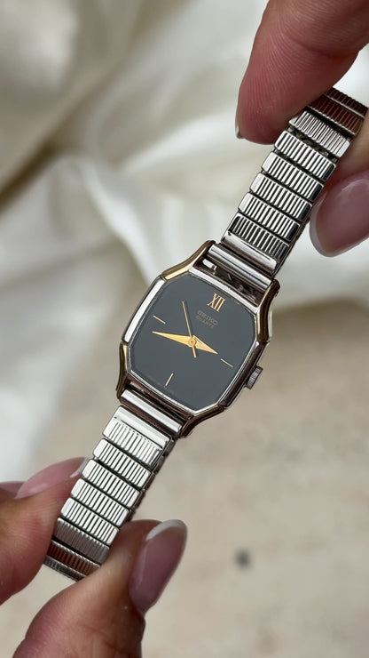 Octagon Seiko Vintage Watch 1993 - Black Dial