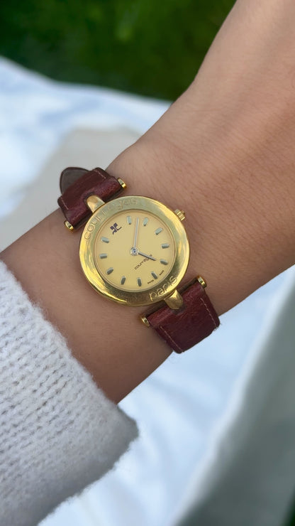 Courrèges Vintage Watch 1980s