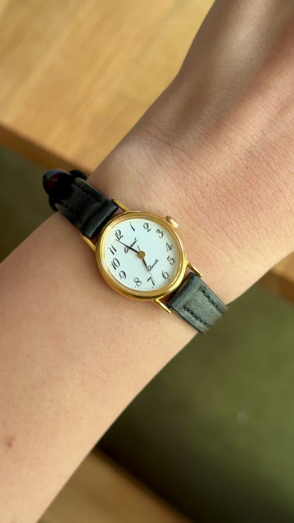 ORIENT Vintage Watch 1990s - Gold plated, near mint
