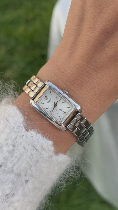 Super Rare Seiko LK Vintage  Women's Tank Watch 1996