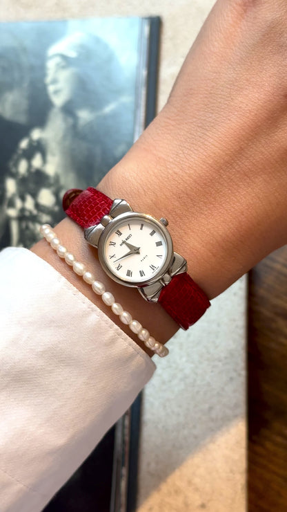 Nina Ricci vintage watch, original leather