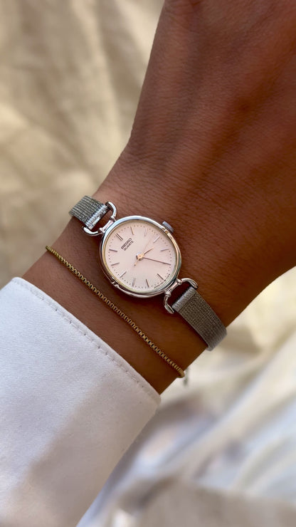 1991 Vintage Seiko Watch - Palladium Plated