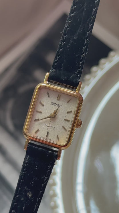 Tugaris vintage watch Swiss made - gold plated