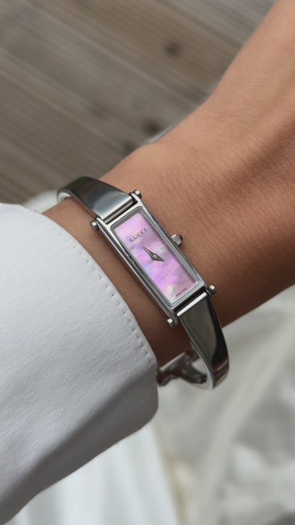 Gucci 1500L vintage watch - Pink pearl dial