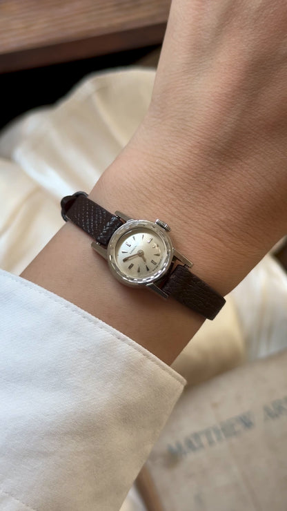 Longines ladies watch - new bespoke strap with original buckle