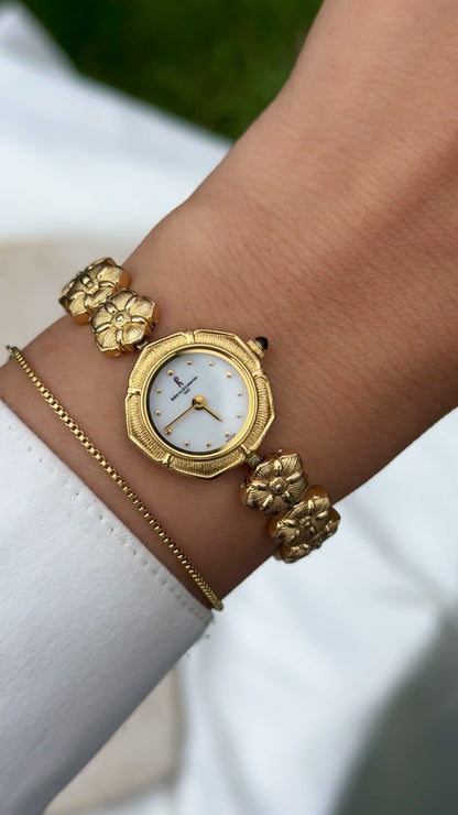 1980s Roberta di Camerino Italy Vintage Watch - Gold Plated