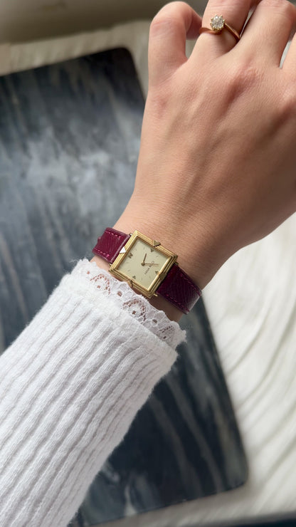 Nina Ricci x Seiko 1982 Vintage Watch - Bespoke leather
