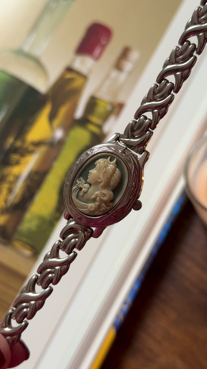 Valentino Michelle Cameo Peekaboo vintage ladies watch