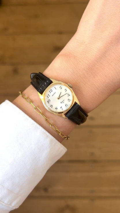 1974 Seiko Belfina Vintage Watch - Gold Plated