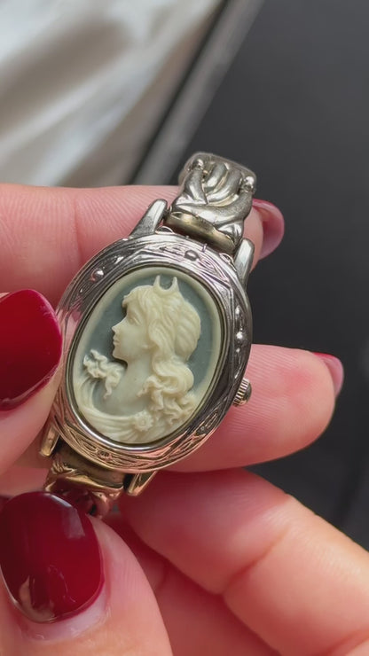 Valentino Michelle Cameo Peekaboo vintage ladies watch